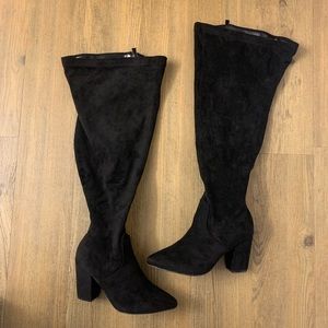 Torrid over the knee boots. Size 9WW.